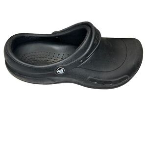 Crocs Bistro work Clog Black Slip On Shoes Slip Resistant Men 10/ Wmn 12